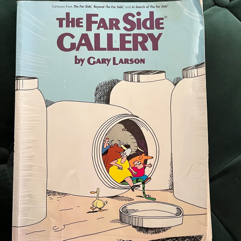 2 The Far Side Gallery Books by Gary Larson